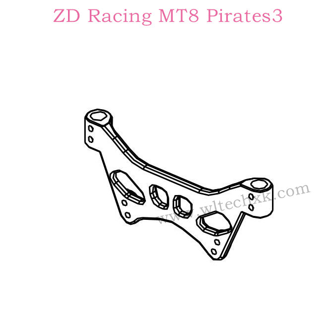 ZD Racing MT8 Pirates3 Parts Front Body Stents 8478