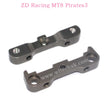 ZD Racing MT8 Pirates3 Parts Front Lower Suspension Bracket Mounts CNC 8046