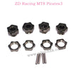 ZD Racing MT8 Pirates3 Parts Hex Wheel Hub Mounts 8068