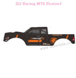 ZD Racing MT8 Pirates3 Parts PVC Body 8485 8486