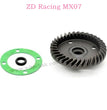 ZD Racing MX-07 Parts 43T F and R Ring Gear CNC 8708