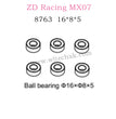 ZD Racing MX-07 Parts Ball bearing 16X8X5 8763