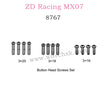 ZD Racing MX-07 Parts Button Head Screws Set 8767