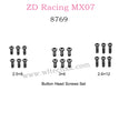 ZD Racing MX-07 Parts Button Head Screws Set 8769