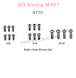 ZD Racing MX-07 Parts Button Head Screws Set 8770