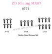ZD Racing MX-07 Parts Button Head Screws Set 8771