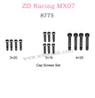 ZD Racing MX-07 Parts Cap Screws Set 8775