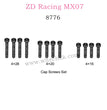 ZD Racing MX-07 Parts Cap Screws Set 8776
