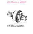 ZD Racing MX-07 Parts Fand R Differential Gear CNC 8706