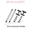 ZD Racing MX-07 Parts Shock Absorbers Shafts 8703