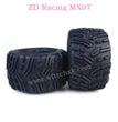 ZD Racing MX-07 Parts Tire With Foam Insert 8749
