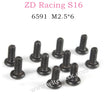 ZD Racing S16 Rocket parts M2.5x6 Screws 6591