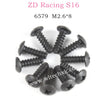 ZD Racing S16 Rocket parts M2.6X8 Pan Self Tapping Screw Set 6579