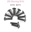 ZD Racing S16 Rocket parts M2X8 Pan Selt Tapping Screw Set 6576
