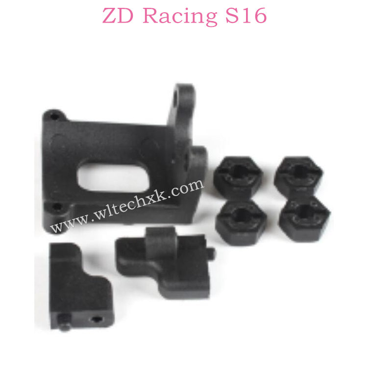 ZD Racing S16 Rocket parts Wheel Hex Nuts Servo Mounts Motor 6608